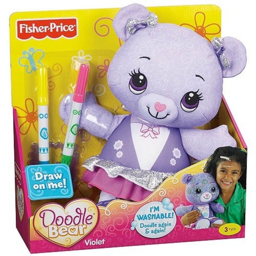 FisherPriceDoodleBear•      WashableMarkers•CuddlyBear
